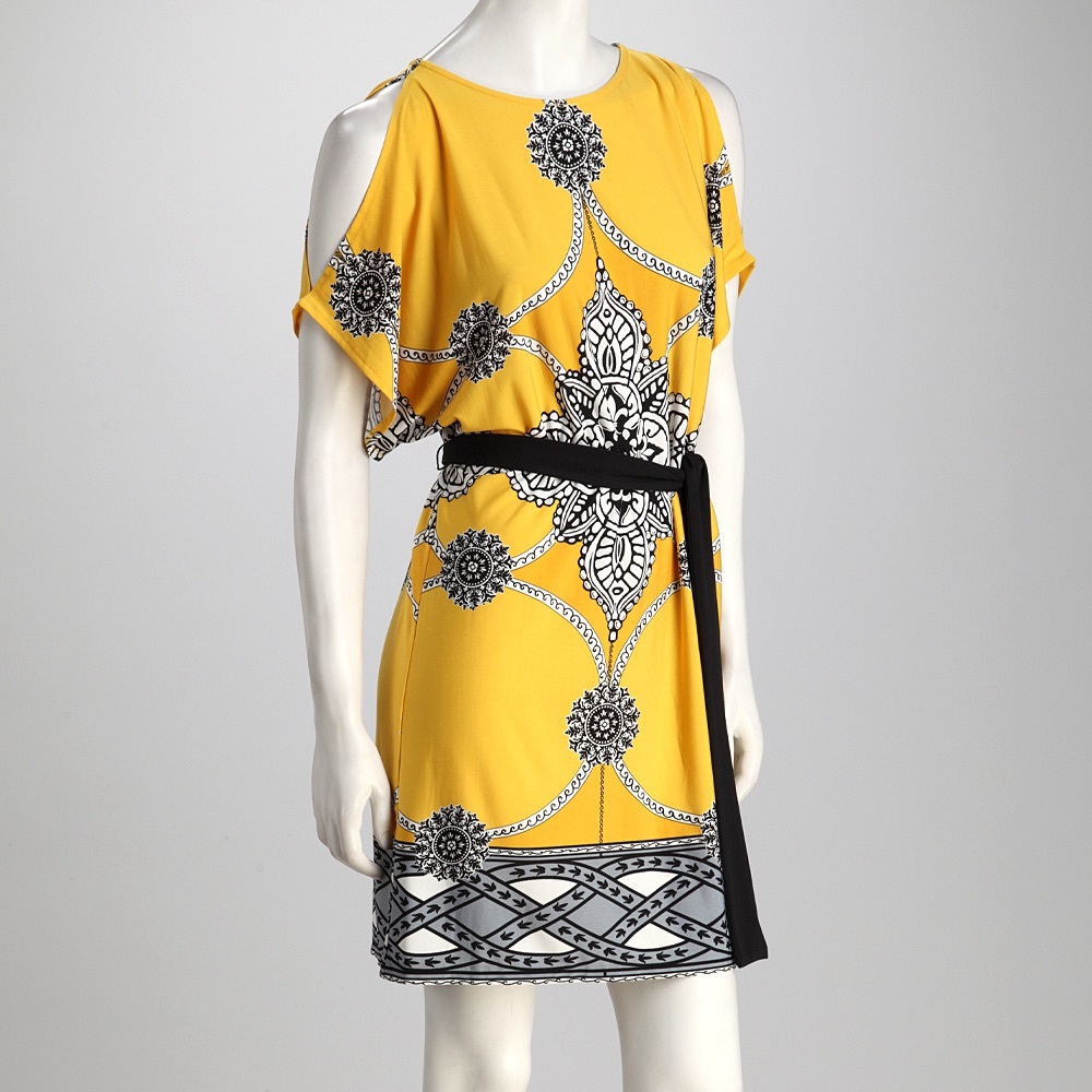 🛍HOST PICK🛍Sandra Darren yellow dress NWOT